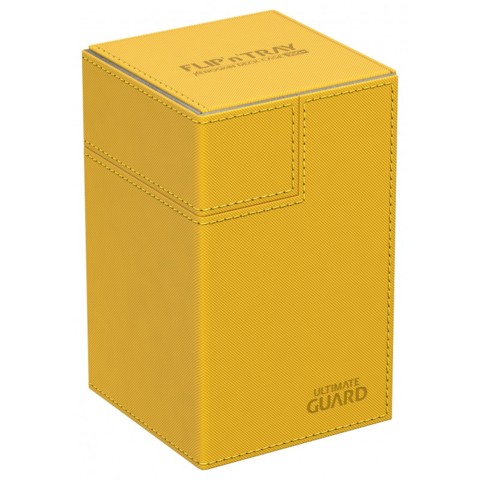 Ultimate Guard FLIPnTRAY DECK CASE 100+ - amber